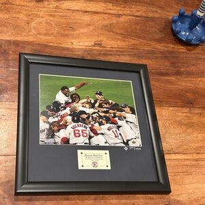 Upper Deck Collection Boston Red Sox 2004 World Series Champions Framed Display